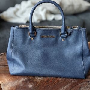 Navy Michael Kors Purse
